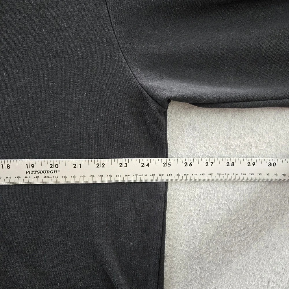 Adidas‎ Men Sweatshirt XL Black Fleece HM2607 Activewear Logo Long Sleeve